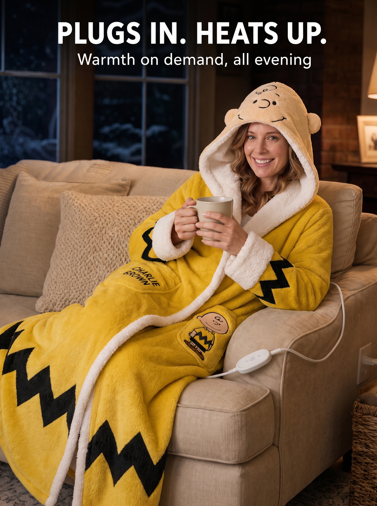 (PRE ORDERS) HEATED SNOOPY ROBES